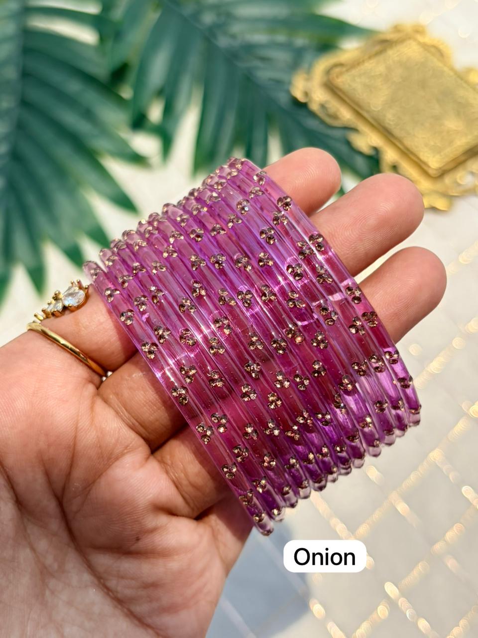 Blossom Glass Bangle