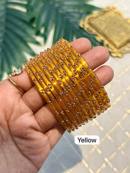 Blossom Glass Bangle