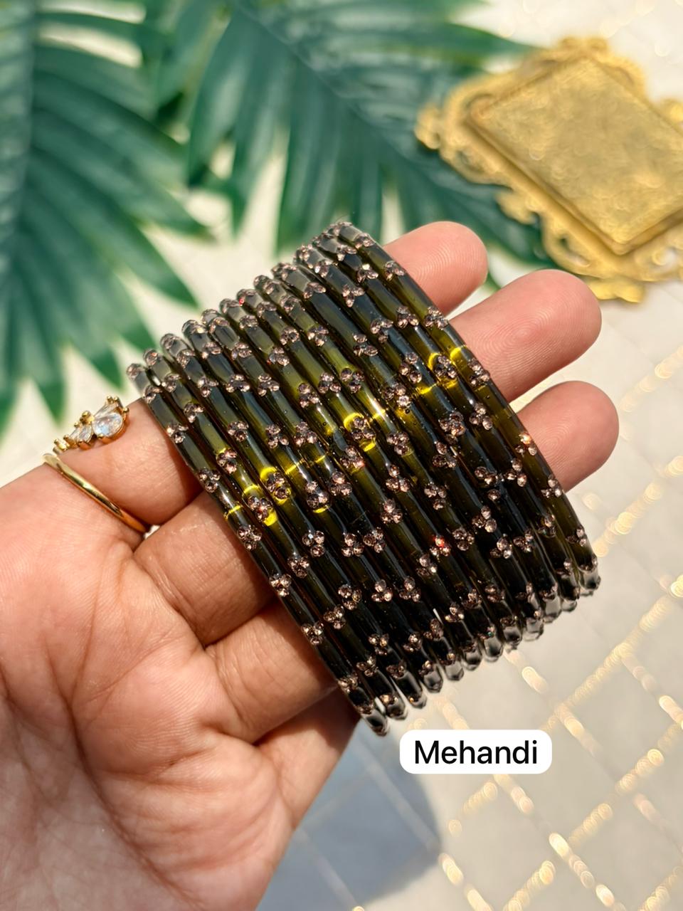 Blossom Glass Bangle