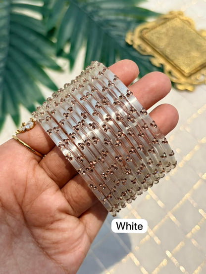 Blossom Glass Bangle