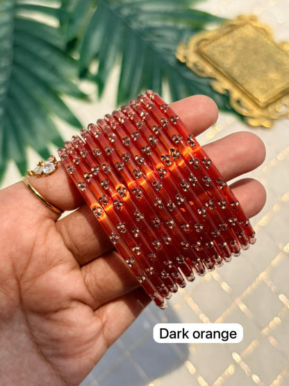 Blossom Glass Bangle