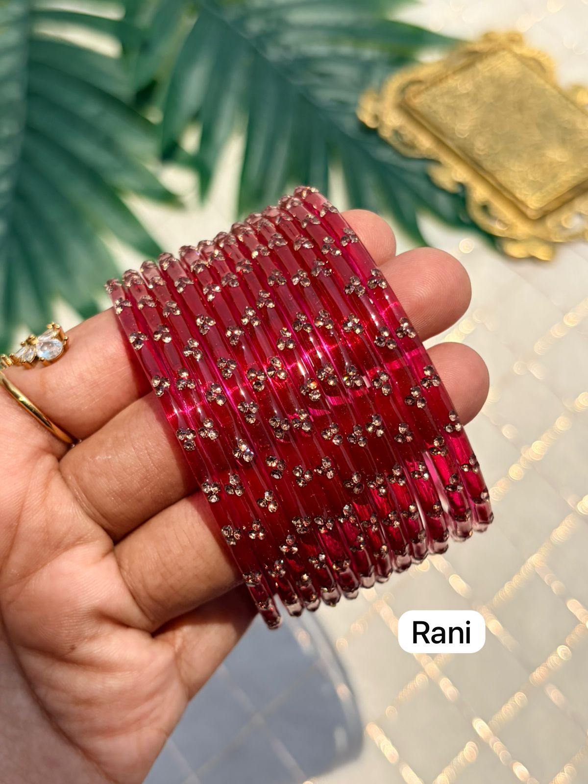 Blossom Glass Bangle