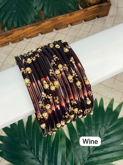 Ayra Glass Bangles