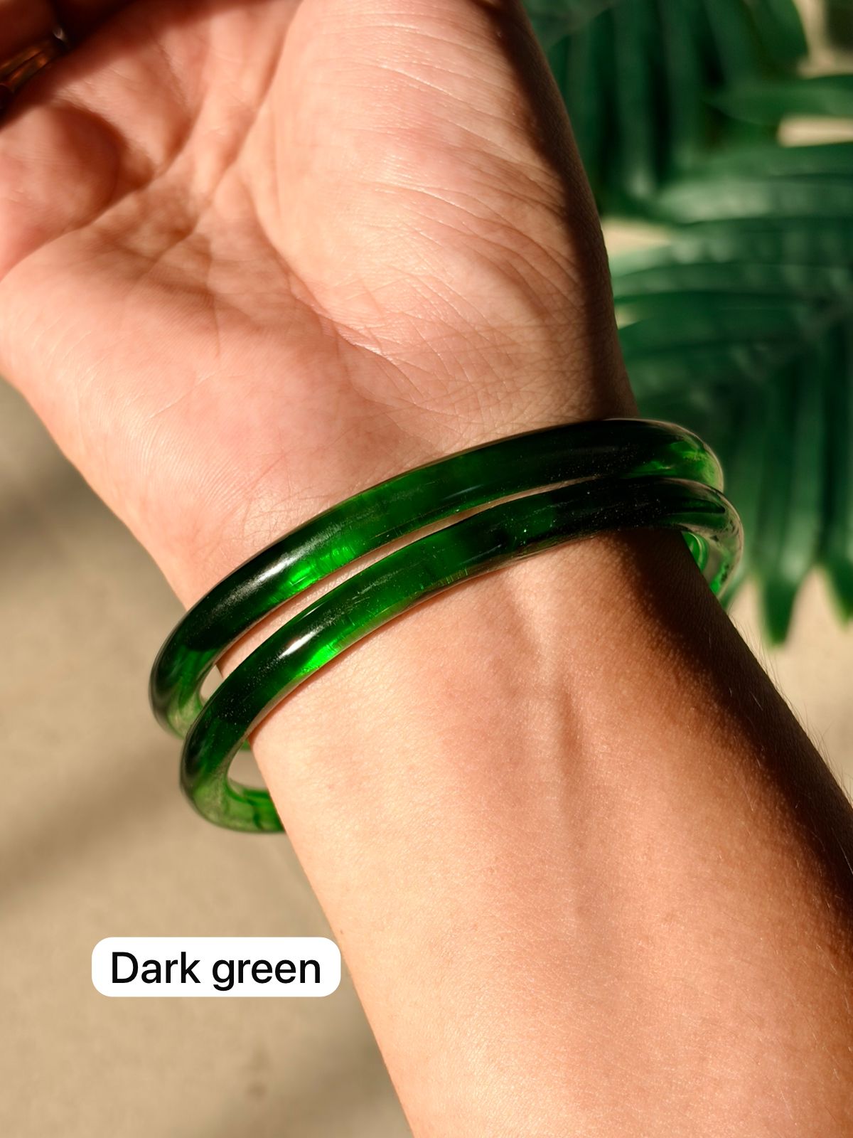 Crystal Glass Kada