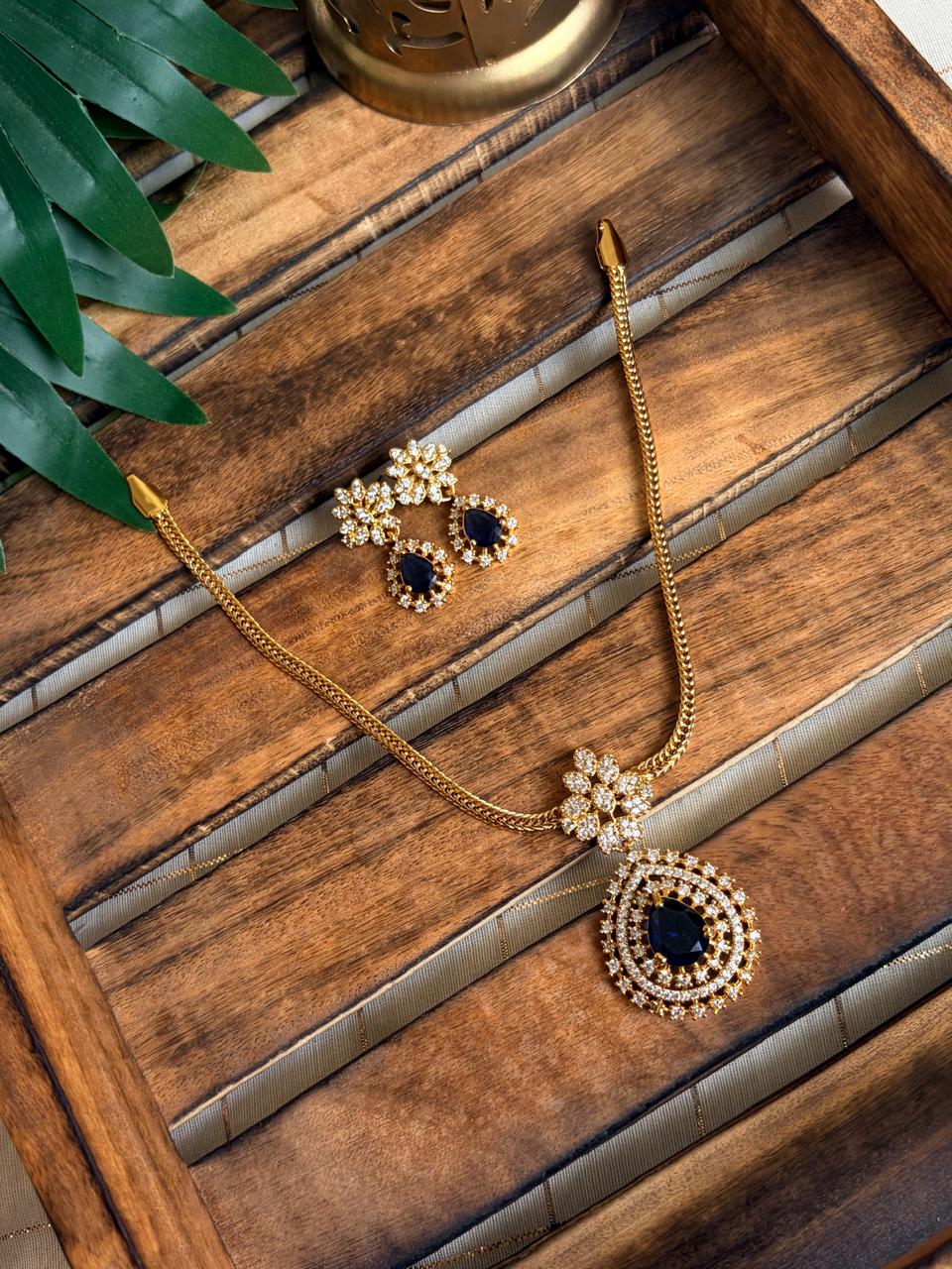 Royal Blue Necklace NNB210