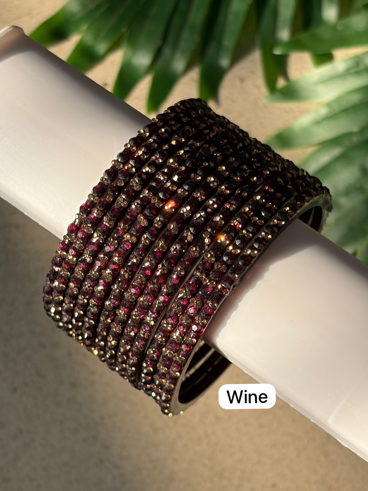 Yara Glass Bangles