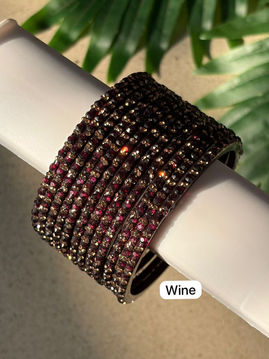 Yara Glass Bangles
