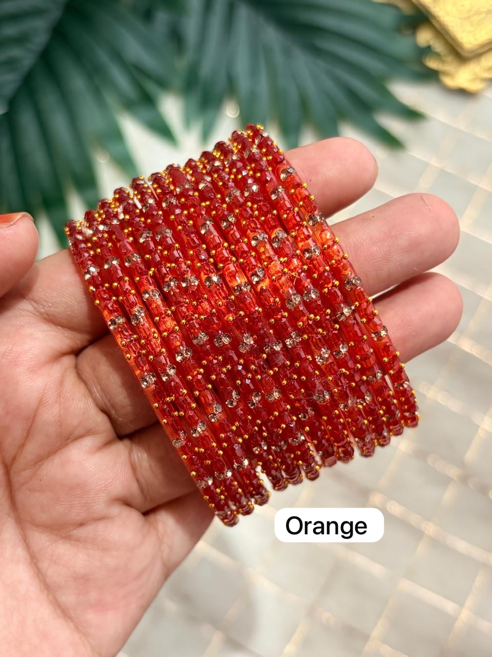 Sparkle Glass Bangles