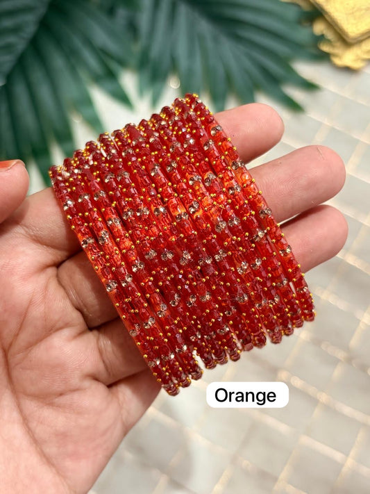 Sparkle Glass Bangles