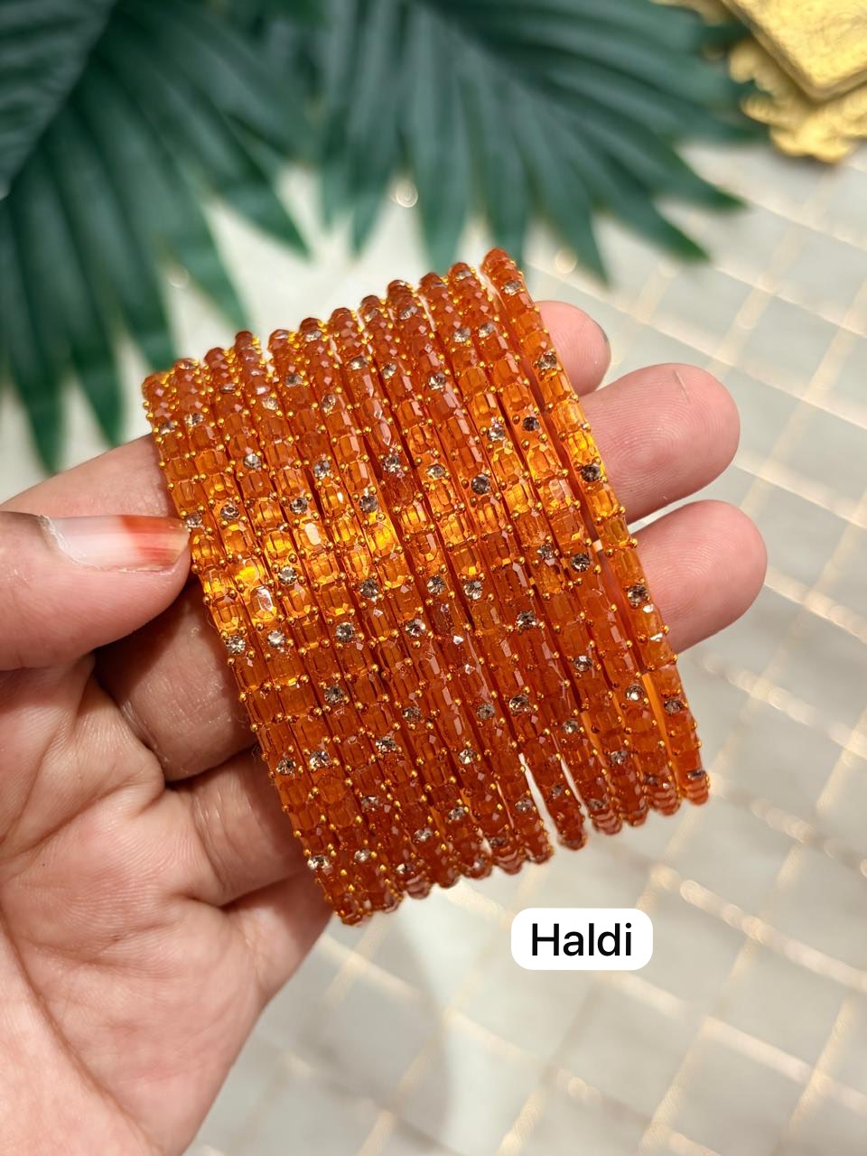 Sparkle Glass Bangles
