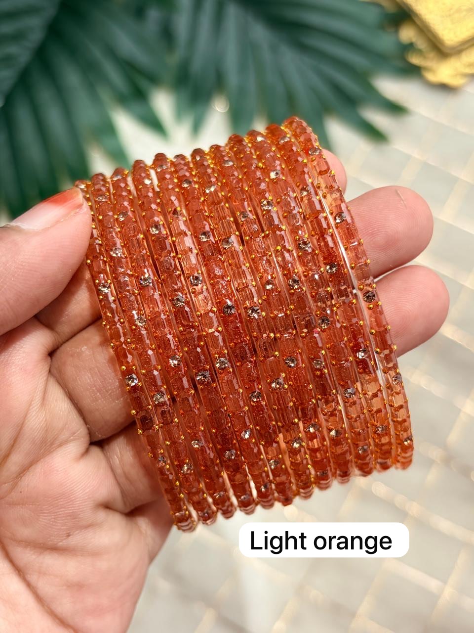Sparkle Glass Bangles