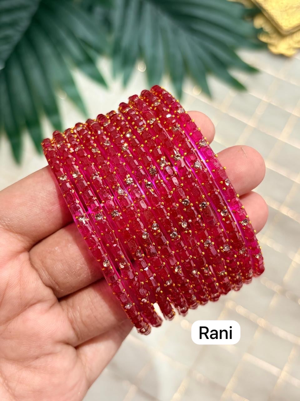 Sparkle Glass Bangles