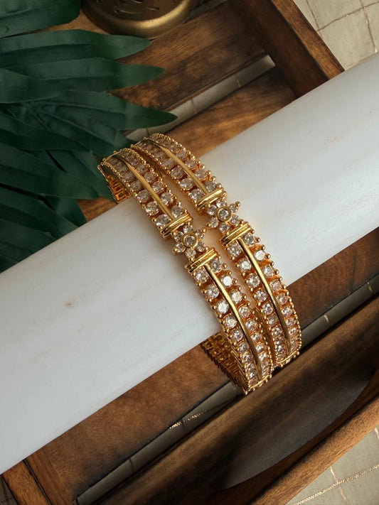 Diamond Metal Bangle MBNB116