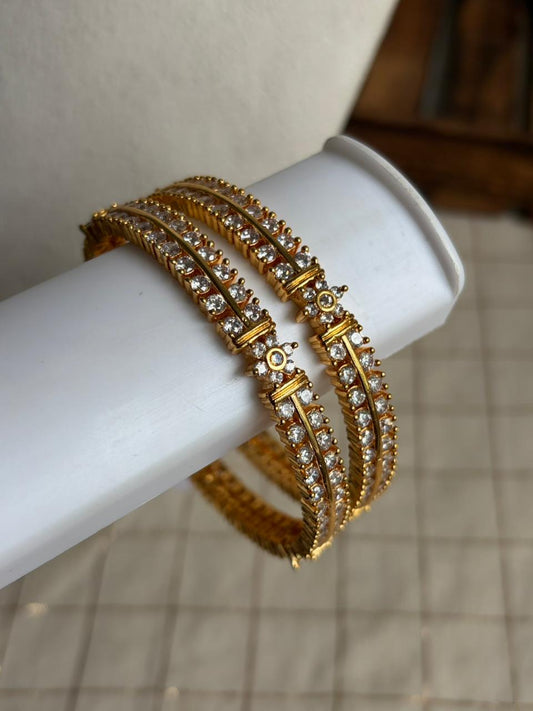Diamond Metal Bangle MBNB116