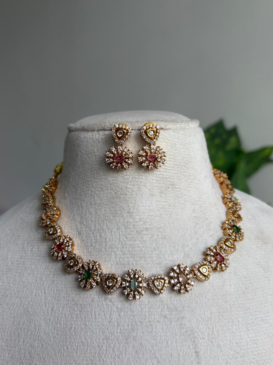Diamond Peral Necklace NNN252