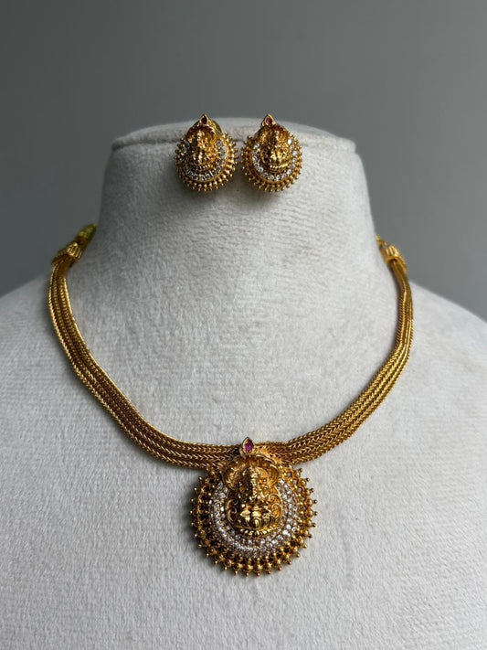 Grand Lakshmi Necklace NNB253