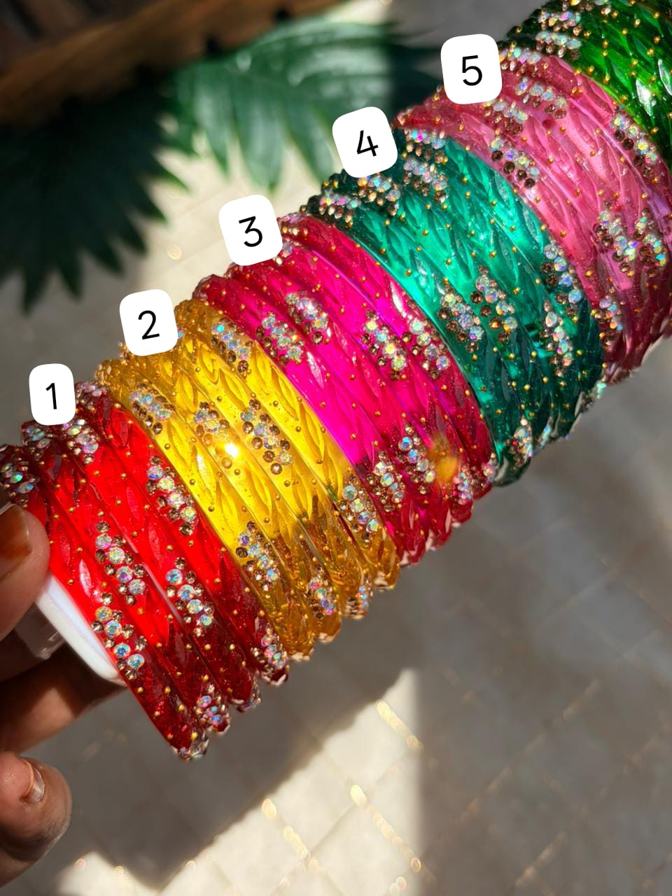 Agal Kada Glass Bangles