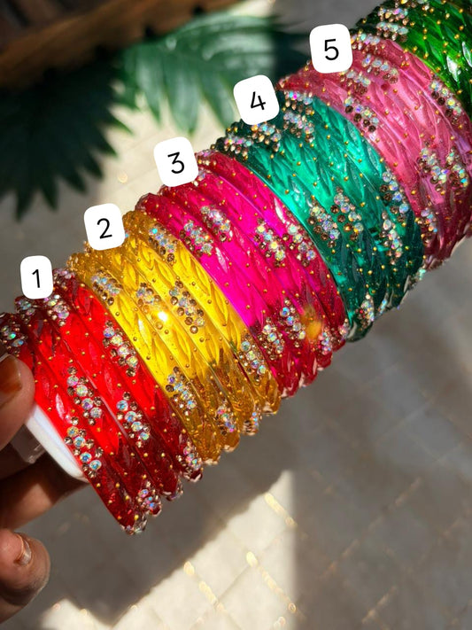 Agal Kada Glass Bangles