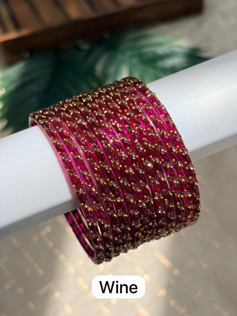 Maya Glass Bangles
