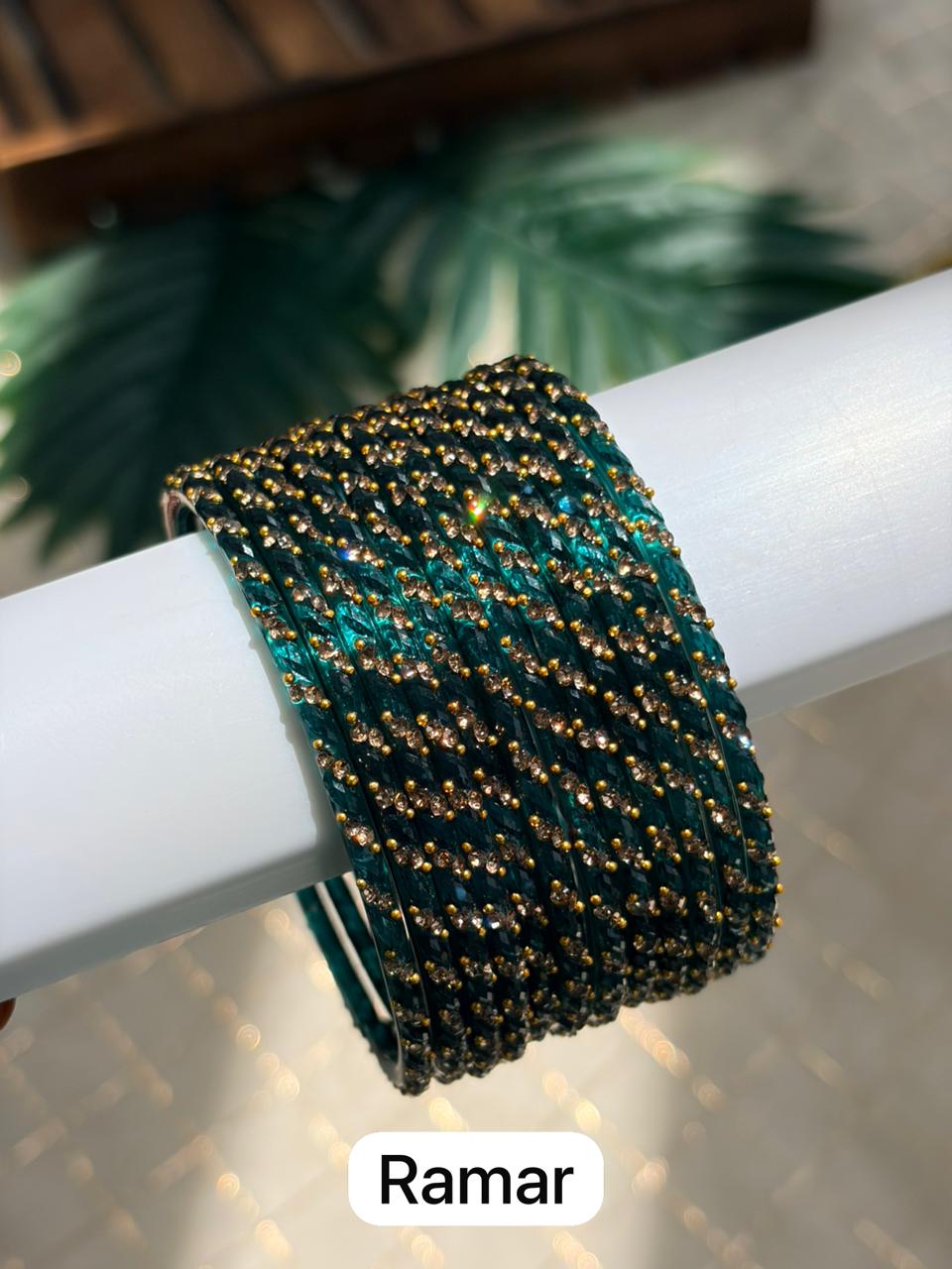 Maya Glass Bangles