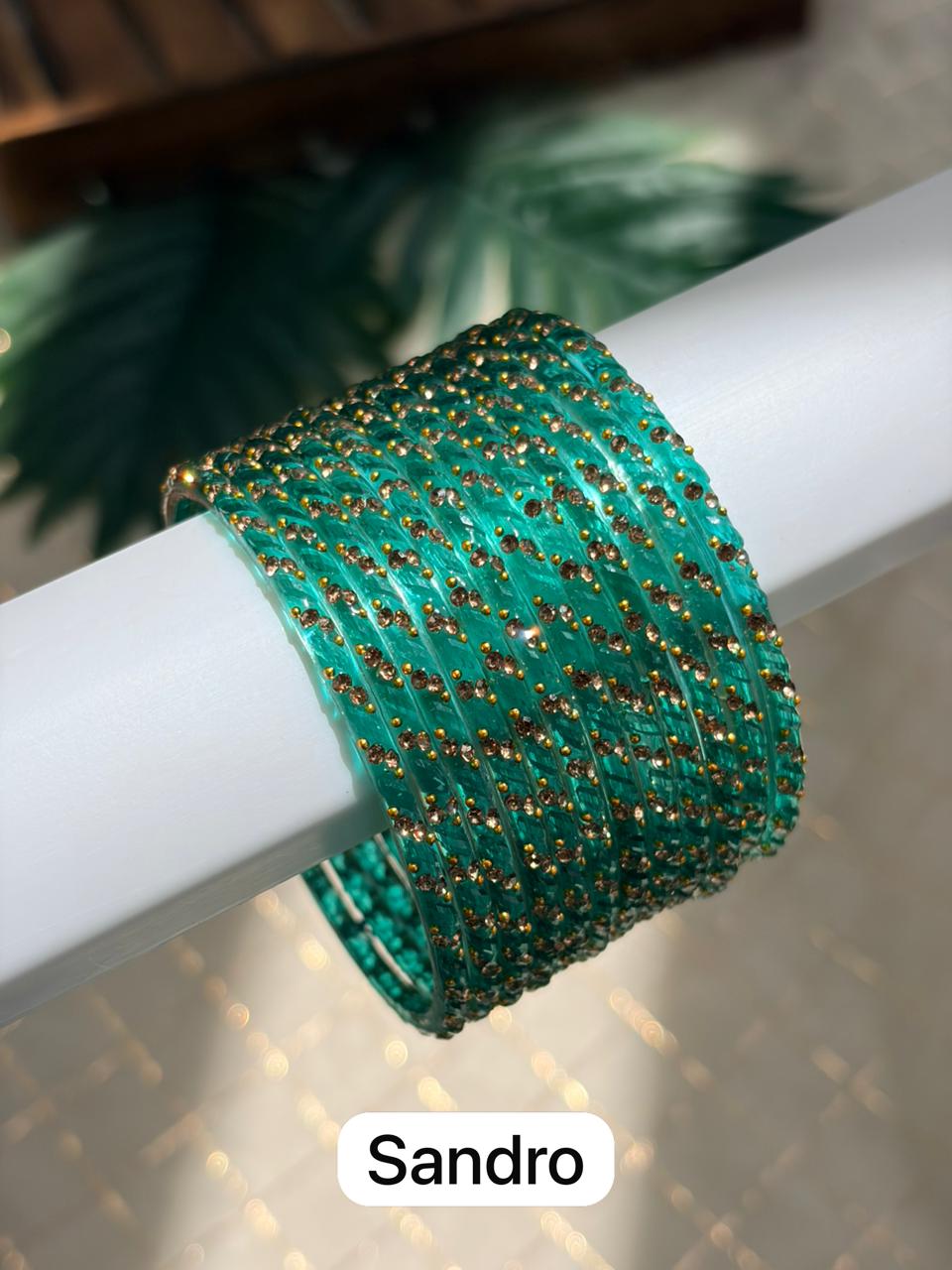 Maya Glass Bangles