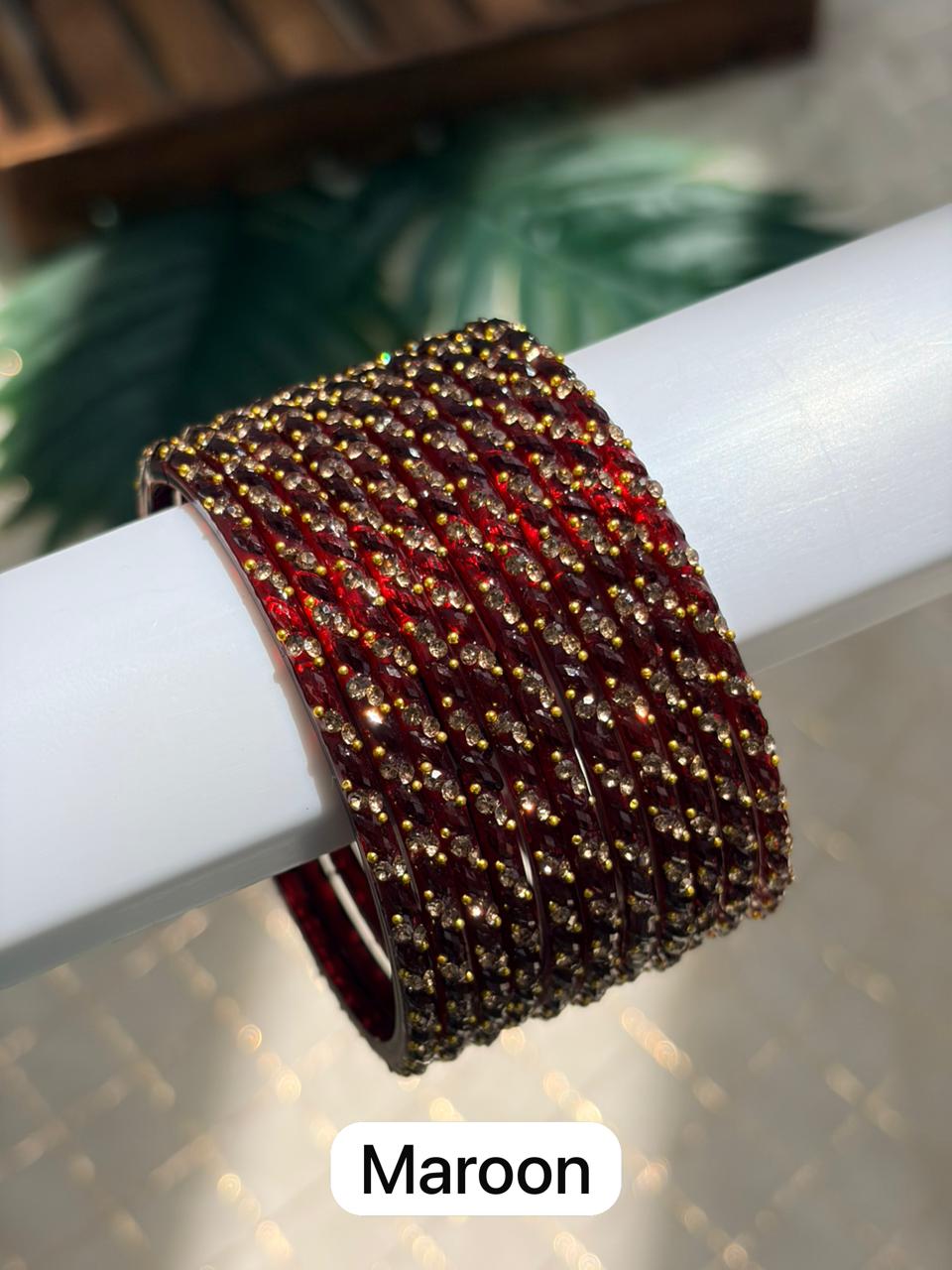 Maya Glass Bangles