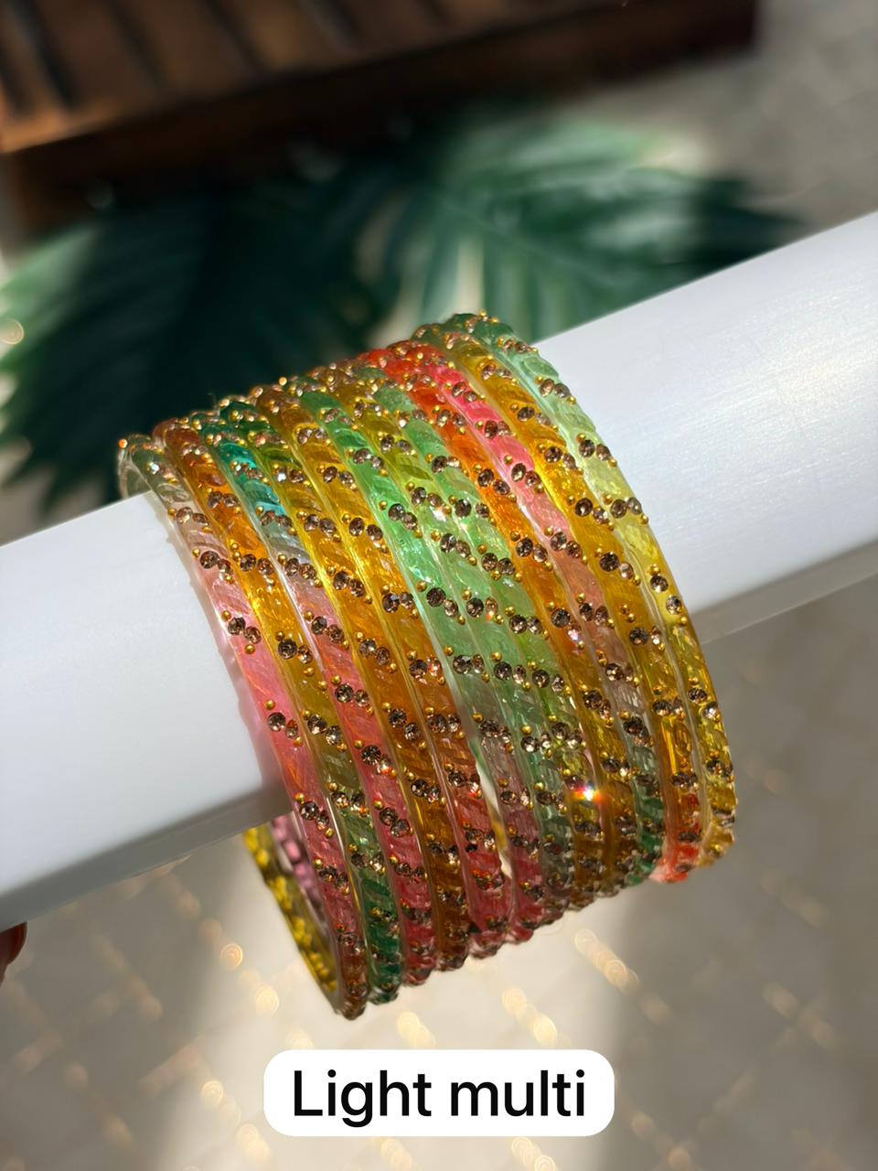 Maya Glass Bangles