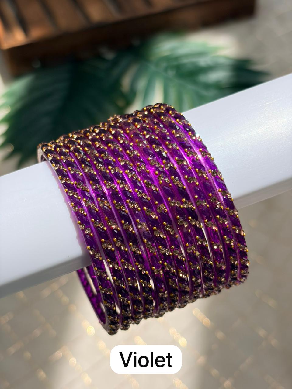 Maya Glass Bangles