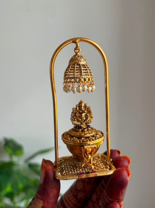 Ganesha Kumkum Box KB05