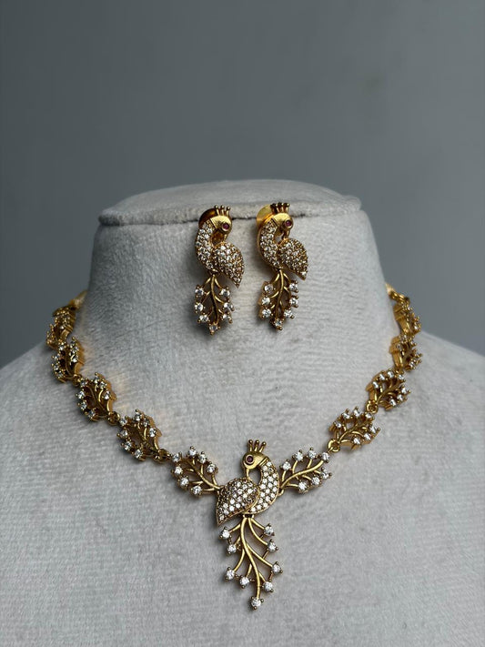 Peacock Necklace NNB227