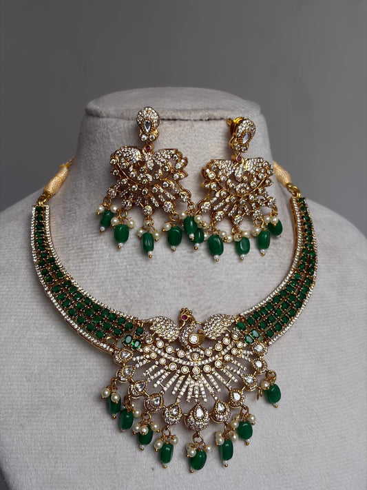 Emeral Green Necklace NNB229