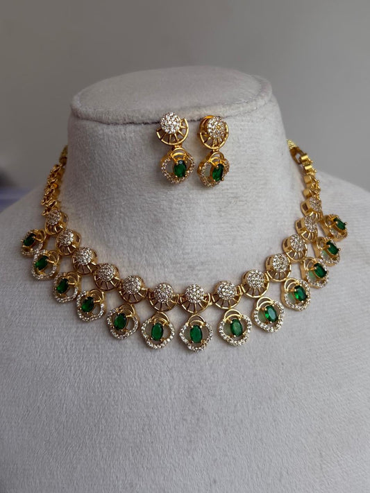 Harit Green Necklace NNB195