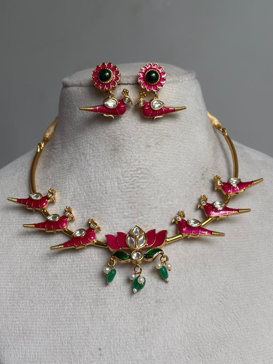 Parrot necklace NNB202