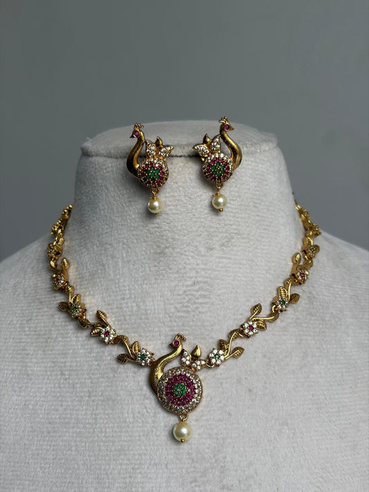 Peacock Necklace NNB301