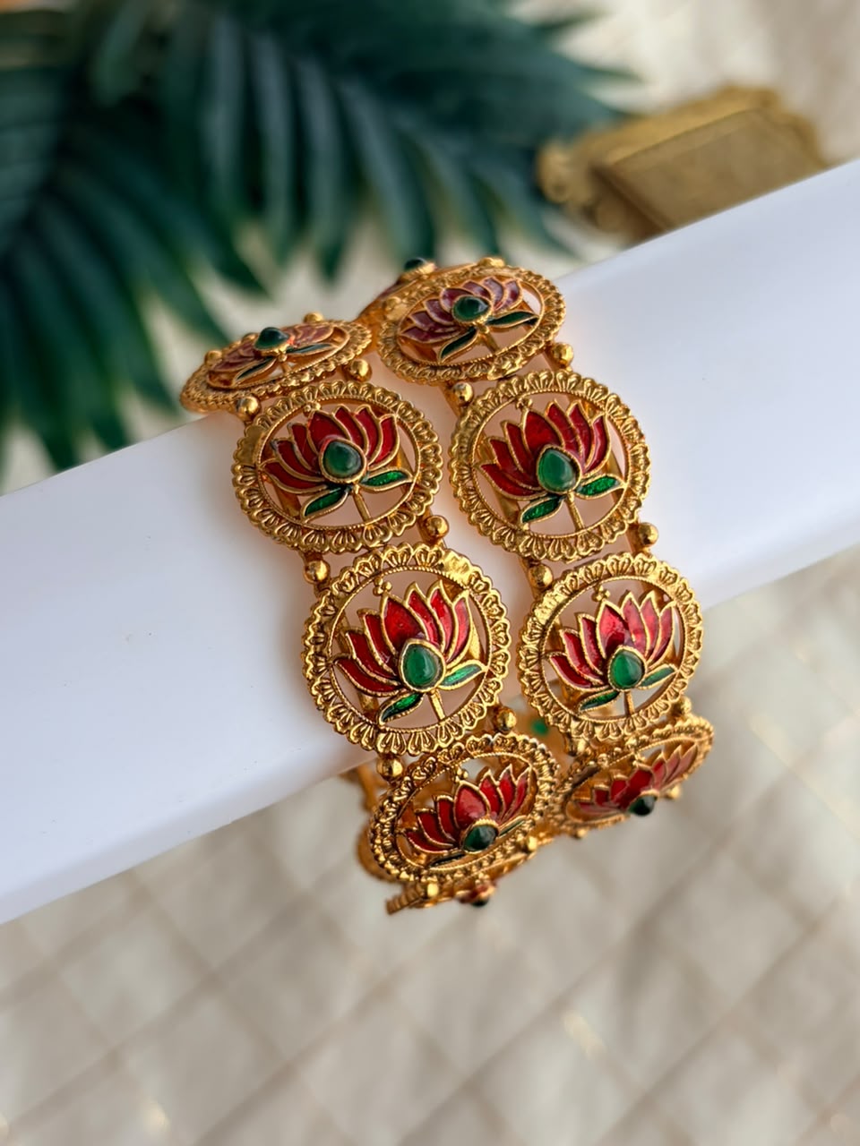 Lotus Metal Bangles MBNB22
