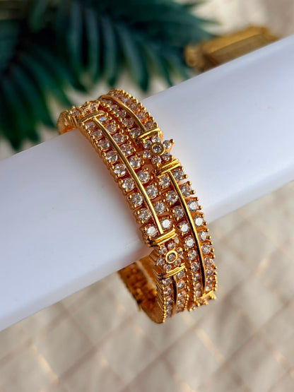 Diamond Metal Bangle MBNB116