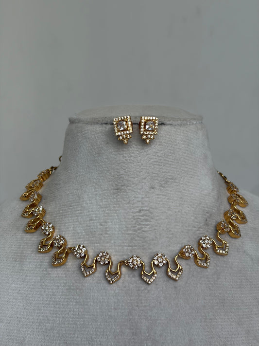 Leaf Diamond Replica Necklace NNB313