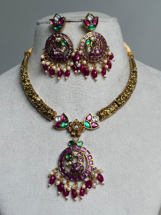 Kundan Necklace NNB48