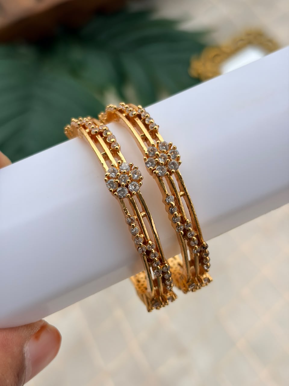 Floral Kids Metal Bangle MBNB129