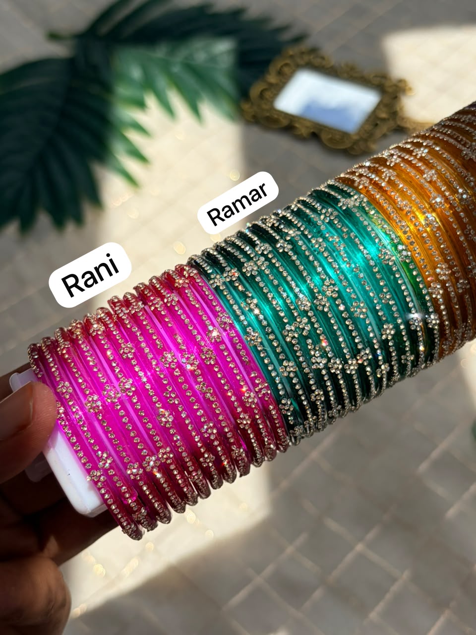 Nakshathra Kids Glass Bangles