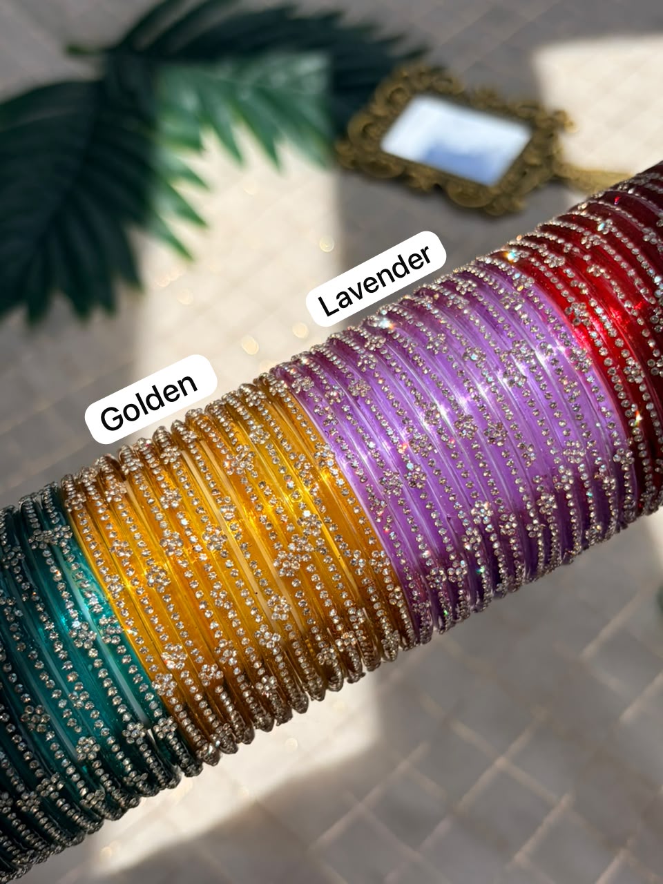 Nakshathra Kids Glass Bangles