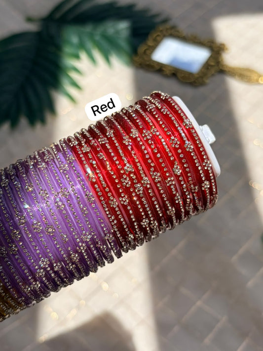 Nakshathra Kids Glass Bangles