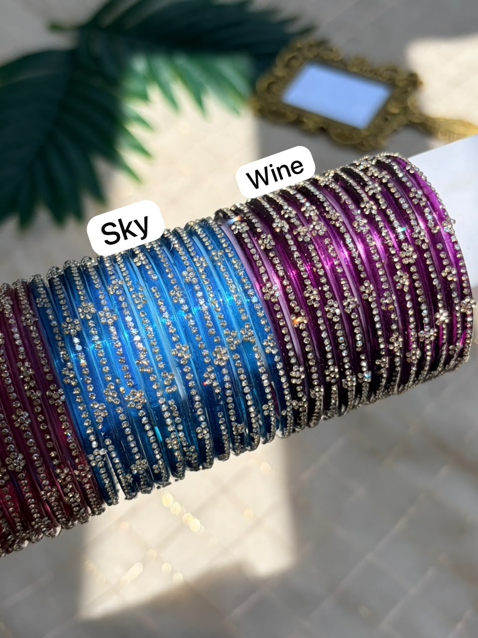 Nakshathra Kids Glass Bangles