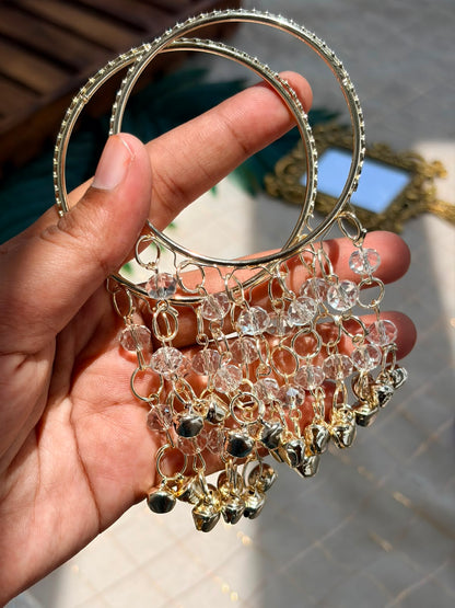 Crystal Hanging Bangle