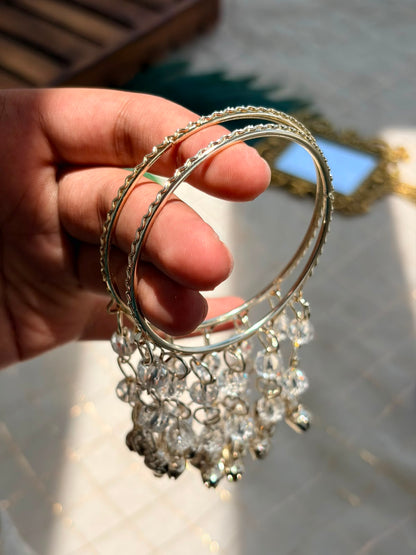 Crystal Hanging Bangle
