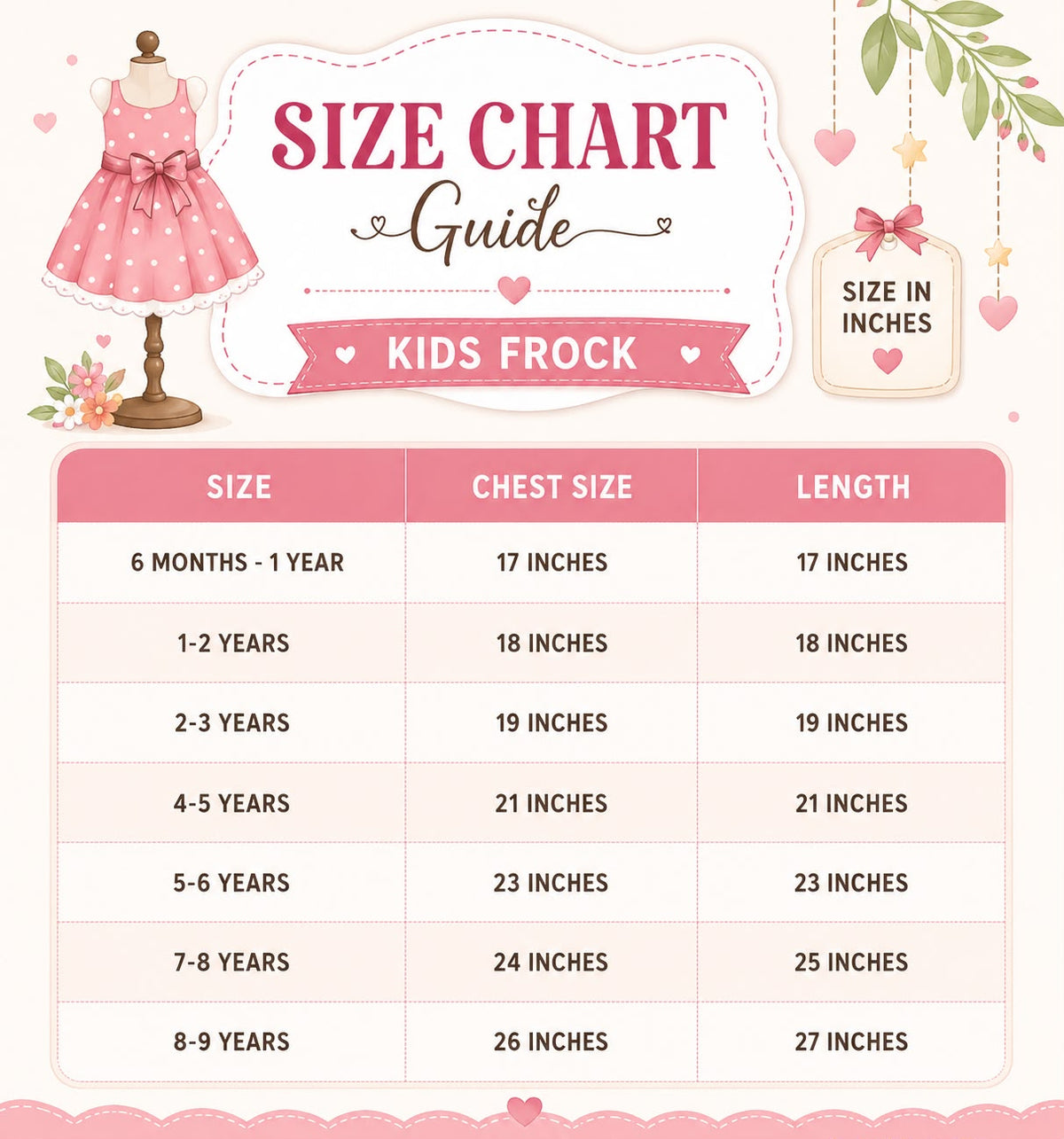 Kids Frock(Half Sleeve)