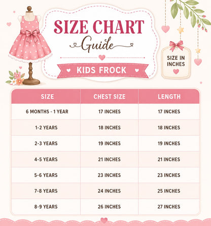Kids Frock(Half Sleeve)