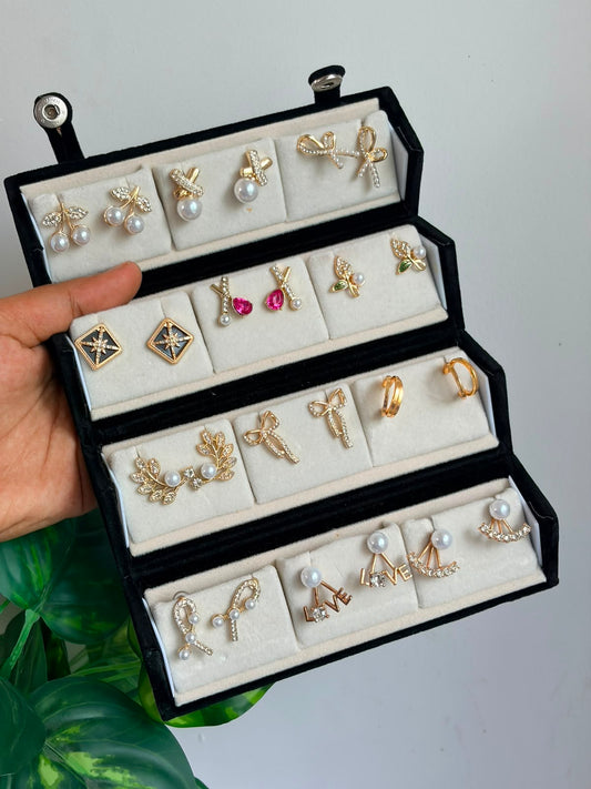Aseted Earring Box