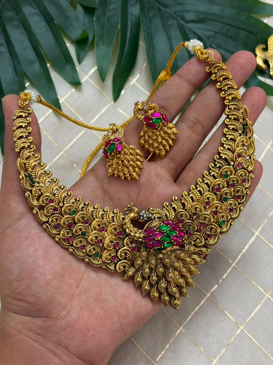 Peacock Necklace NNB281