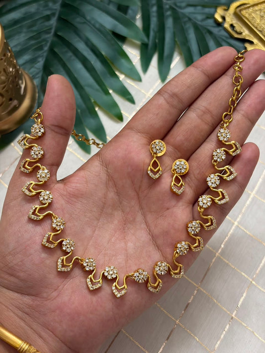 Leaf Diamond Replica Necklace NNB313